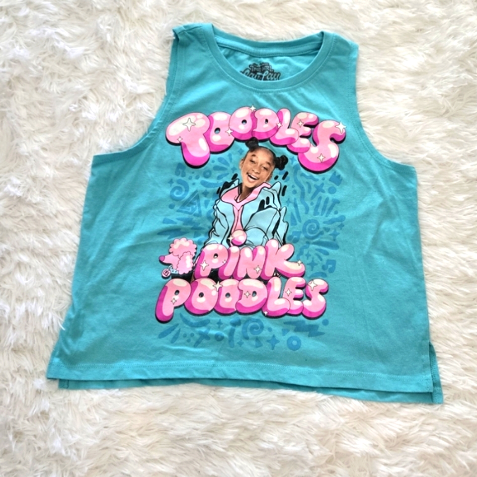 That Girl Lay Lay Kids Blue Tank Top